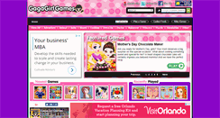Desktop Screenshot of gagagirlgames.com
